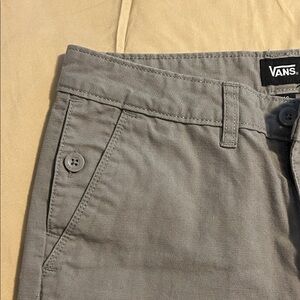 Vans Men's Tan Flat Front Shorts